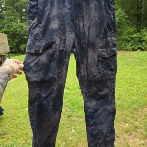 PacSun Black Cargo Pants Durable Utility Style